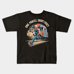 Crazy Postman delivery Kids T-Shirt